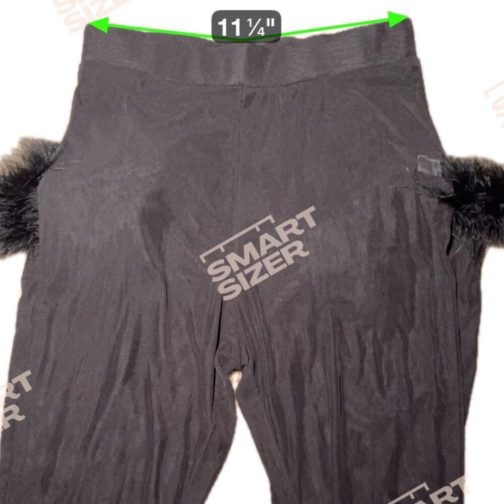 Size Small Windsor Fluffy Ankle Sheer Pants - Picture 2 of 2